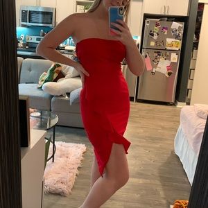 Lulus Strapless Dress